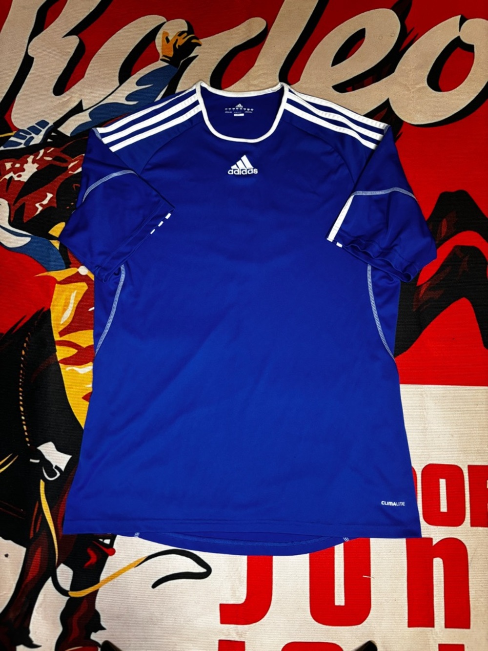 Adidas Center Logo Climalite Performance Shirt